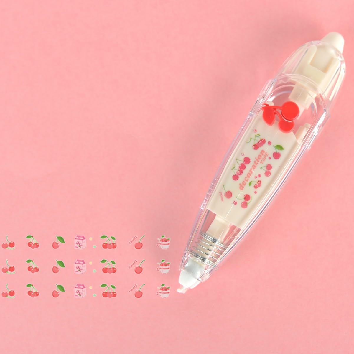 Floral Design Decoration Correction Tape Pen