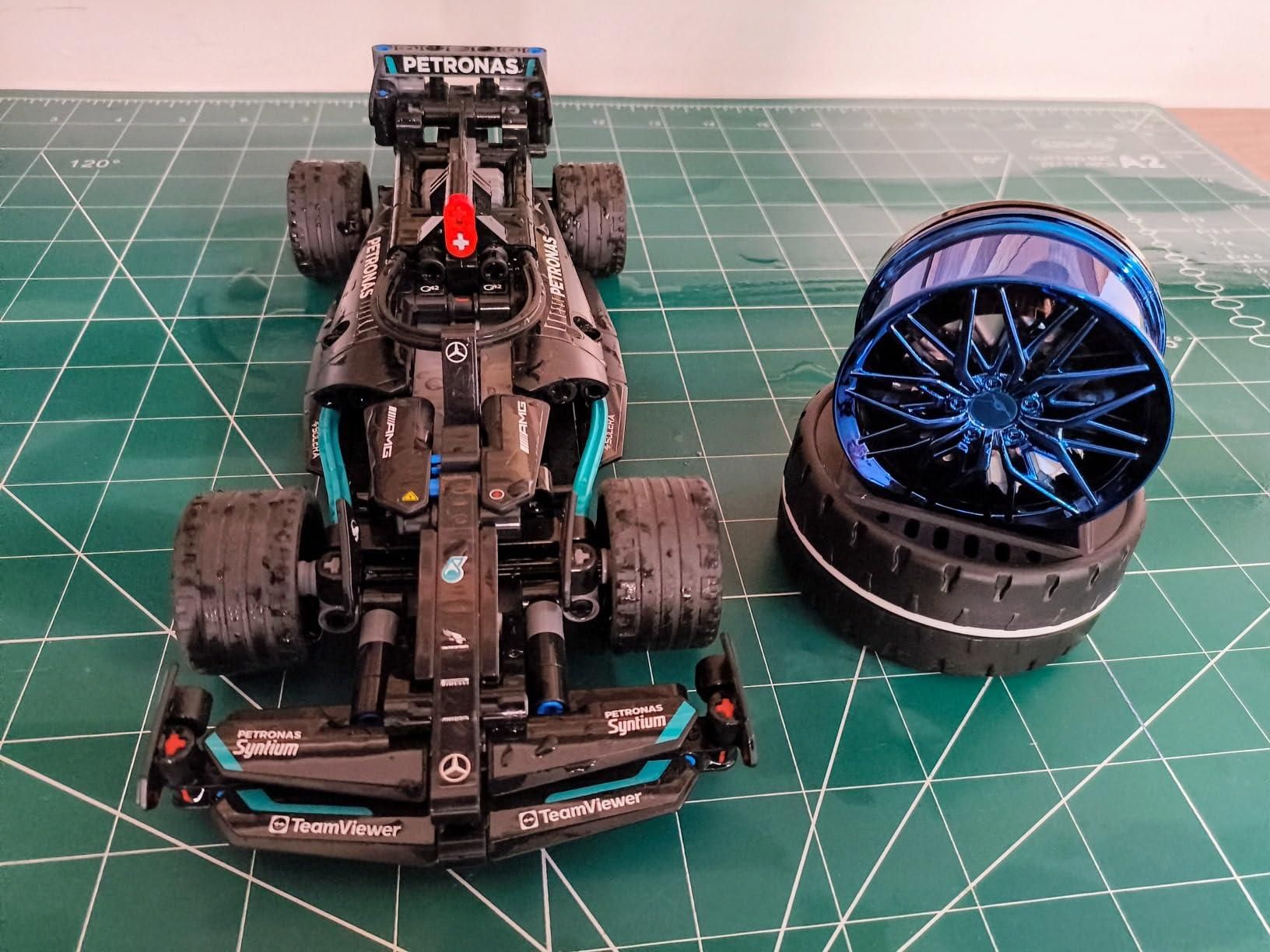 Solar Powered Alloy Wheel Car Aromatherapy