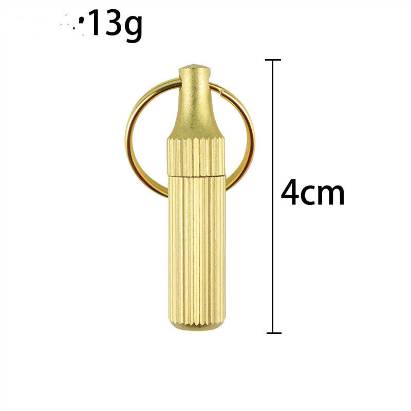 Keychain Portable Mini Brass Portable