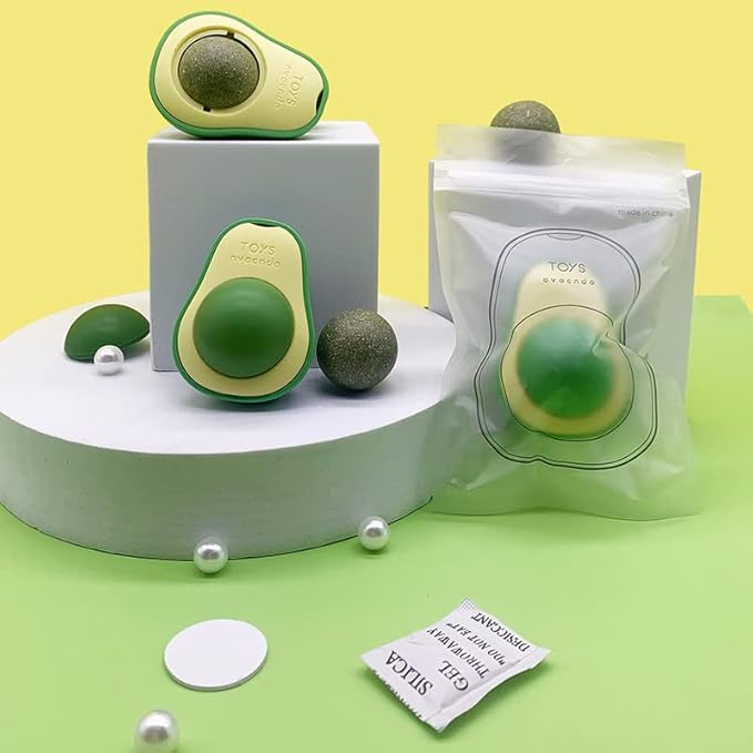 Avocado Catnip Ball Toy