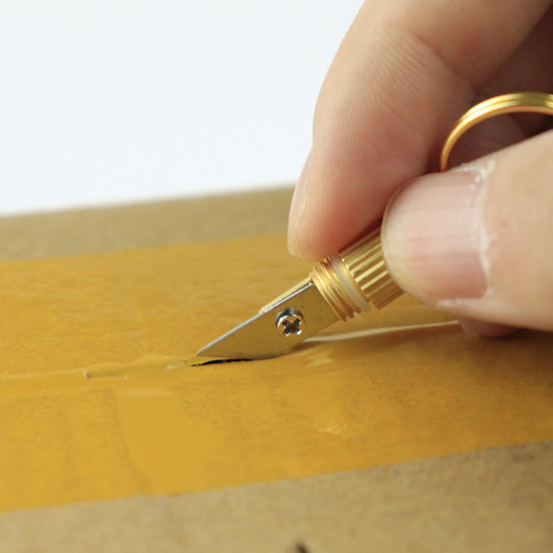 Keychain Portable Mini Brass Portable