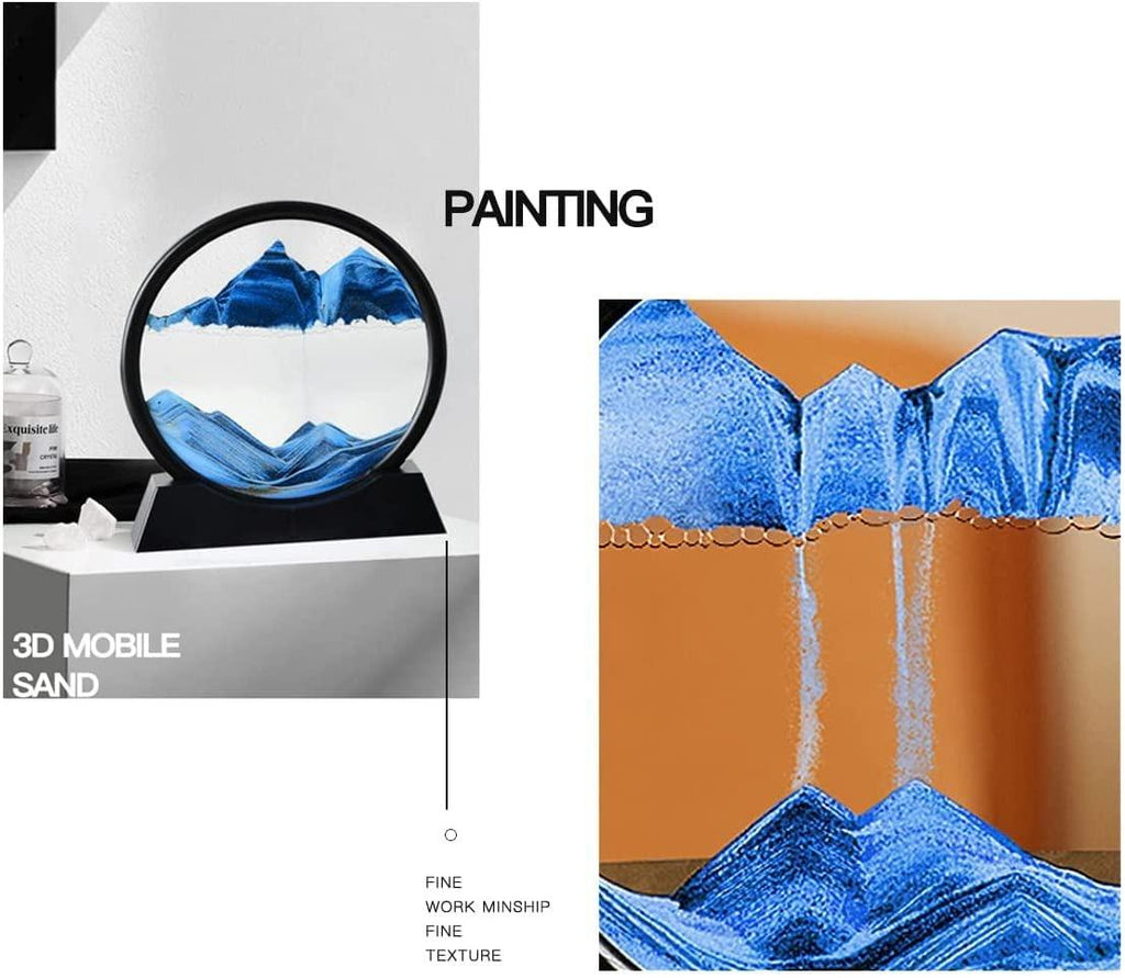 Liquid Motion 3D Sandscape In Motion Display